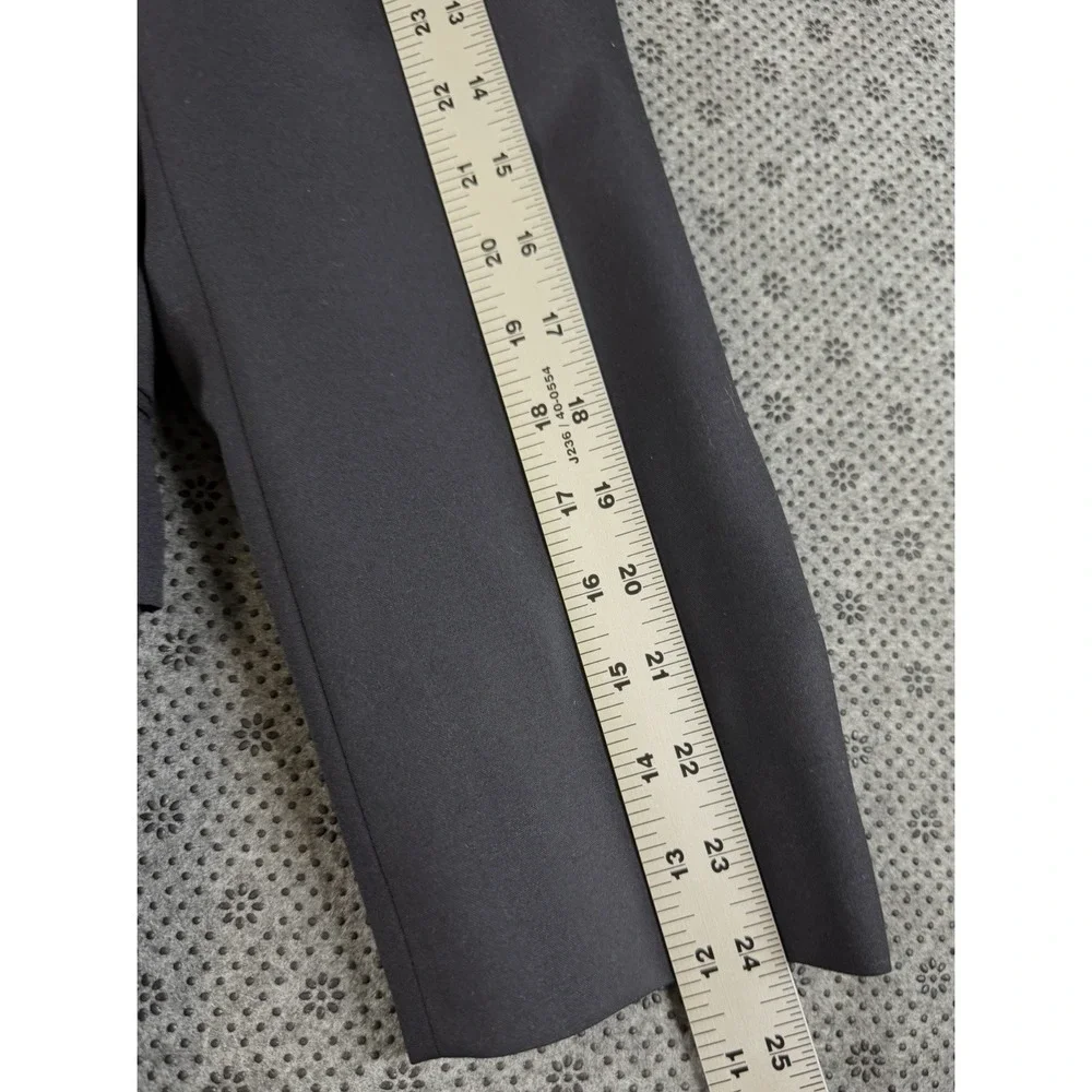 Hickey Freeman Ltd. Dillards 42 R Black Blazer 2 Button Closure 100% Wool USA